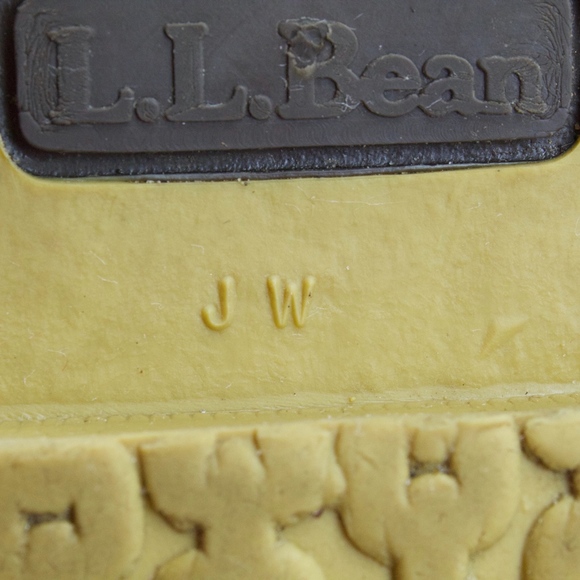 LL Bean Tumbled Leather Shearling Duck Boots 11 W - Picture 7 of 8